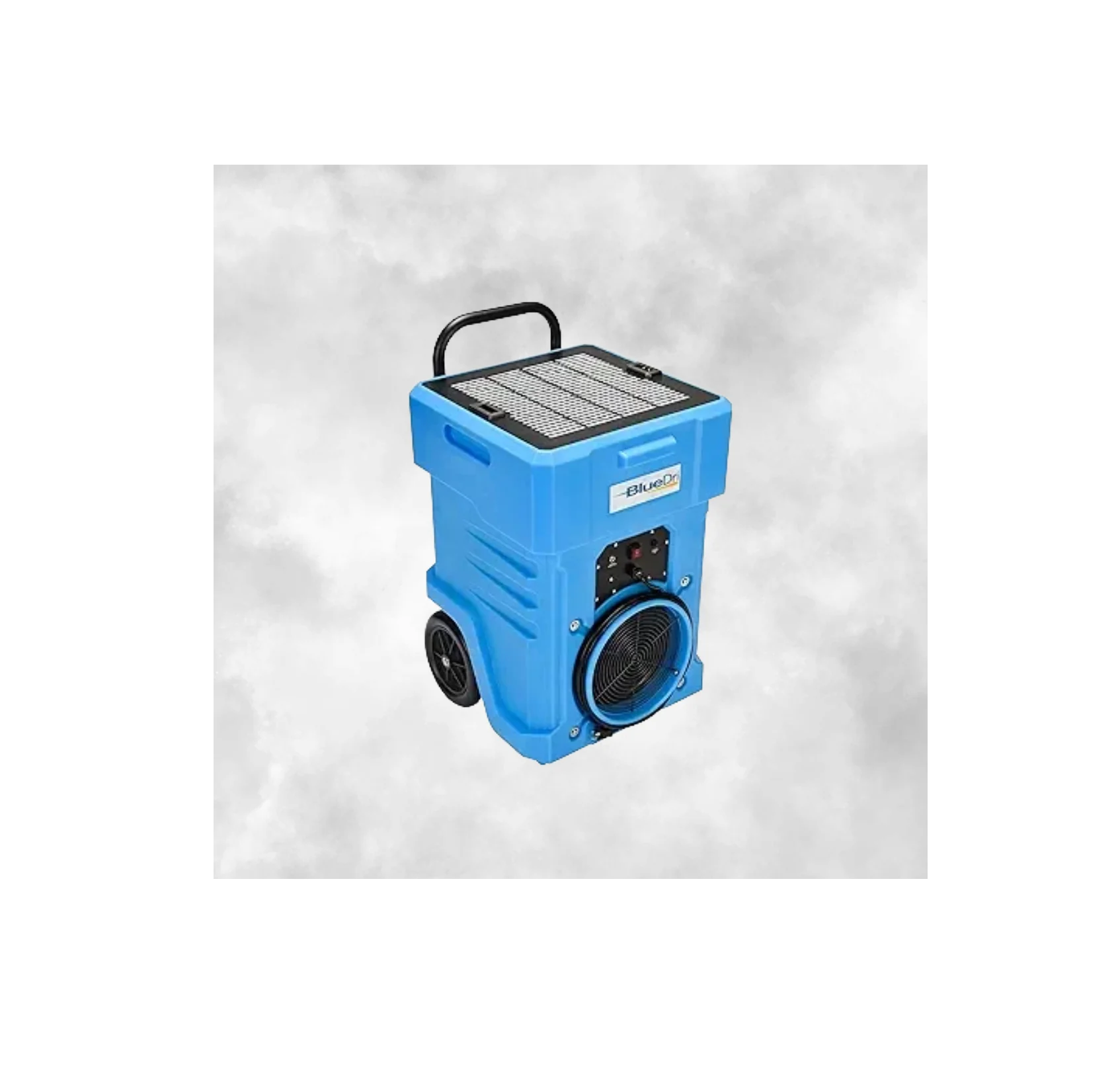 Large-capacity HEPA 1000 air scrubber available to rent from HBS